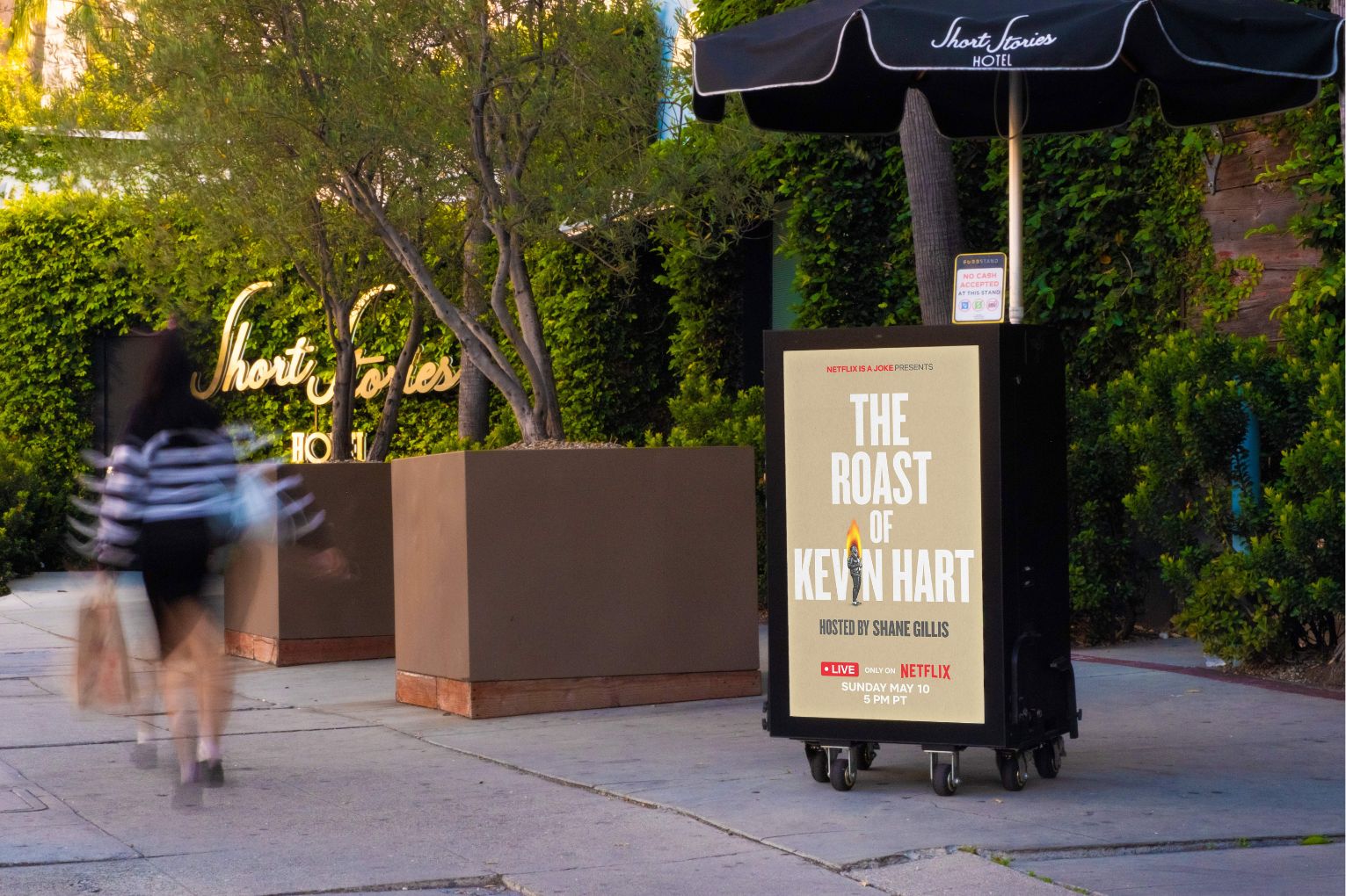 The Roast of Kevin Hart arrival campaign